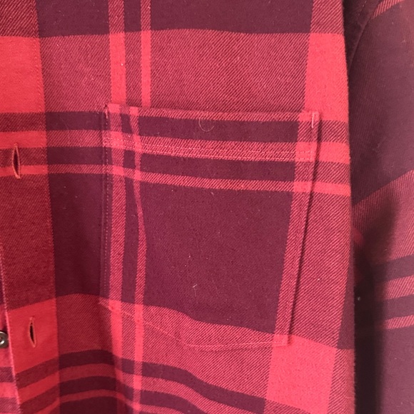 Under Armour Red Plaid Casual Shirt - Picture 6 of 10